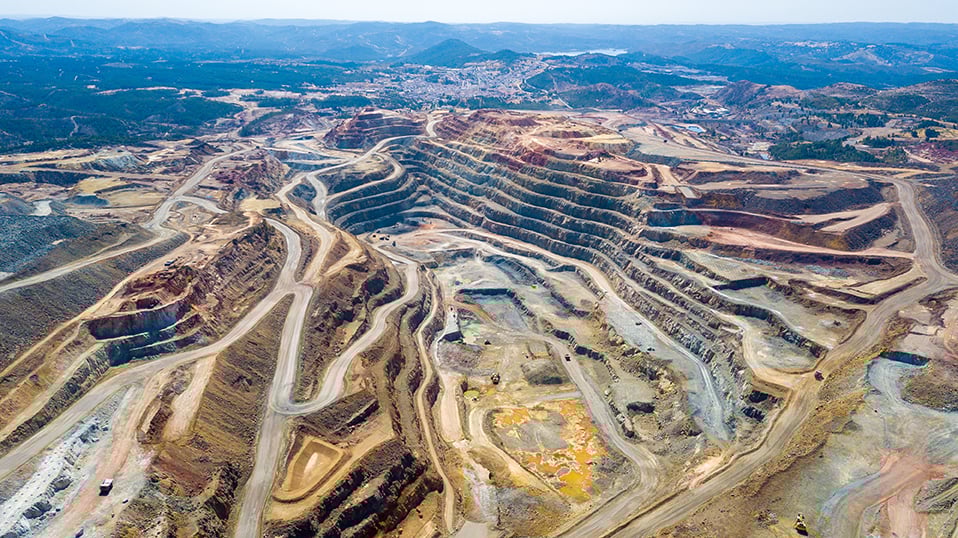 Mine roads